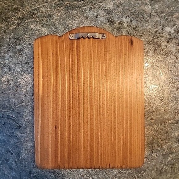 6" Checkerboard Hand Painted Vintage Folk Art Look Decor - Picture 6 of 6